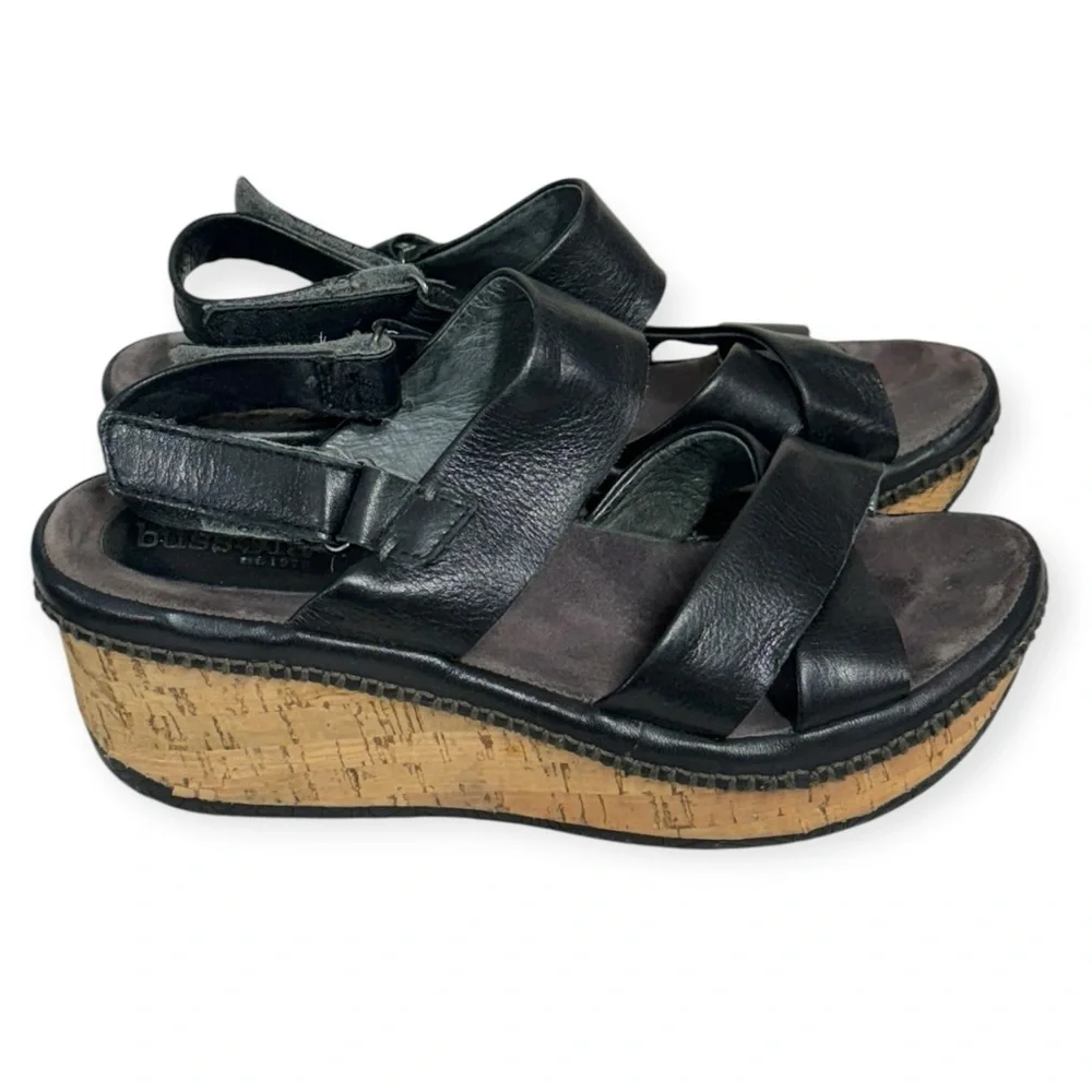 Bussola Women’s Strap Cork Platforms Size 9‎.5
